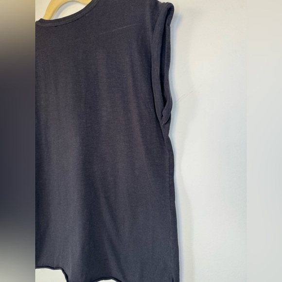 Maje Black Embellished T-Shirt – Size 2 - Picture 16 of 17